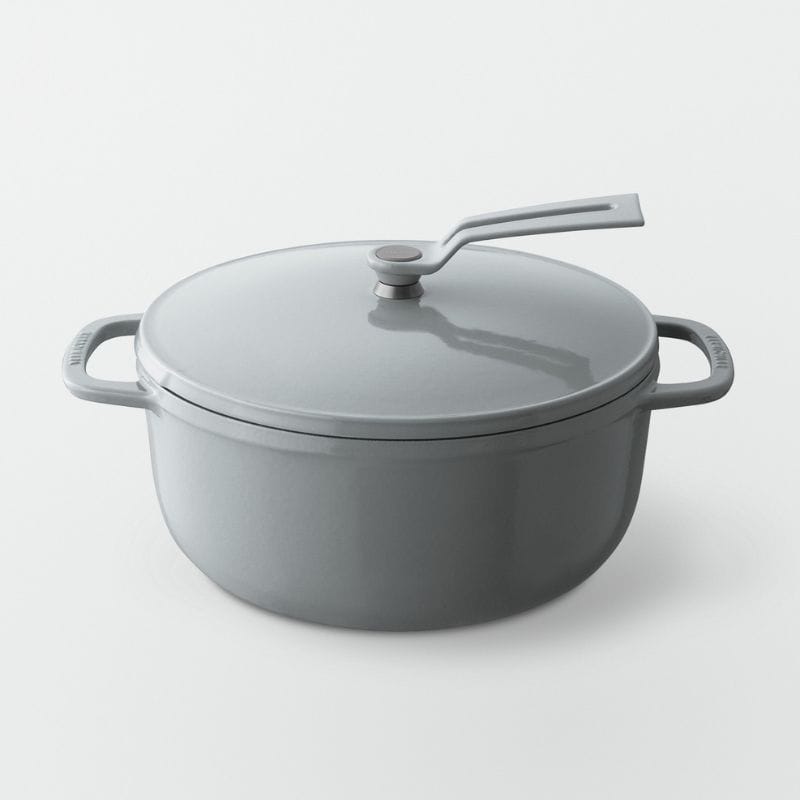 Vermicular バーミキュラ オーブンポット2 22cm セルフスタンディングリッド オイスターグレー OP2R22S-GY ◆送料無料◆ オイスターグレー