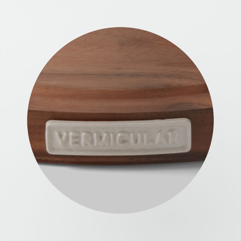 Vermicular バーミキュラ マグネットトリベット 22cm用 ブラックウォールナット×マットリネンベージュ MT22WN-BG ◆送料無料◆ ブラックウォールナット×マットリネンベージュ