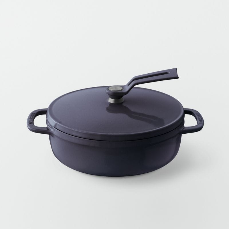 Vermicular バーミキュラ オーブンポット2 18cm 浅型 セルフスタンディングリッド オーシャンネイビー OP2S18S-NV ◆送料無料◆ オーシャンネイビー