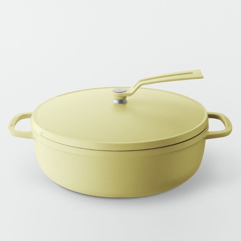 Vermicular バーミキュラ オーブンポット2 26cm 浅型 セルフスタンディングリッド マットカモミールイエロー OP2S26S-YL ◆送料無料◆ マットカモミールイエロー