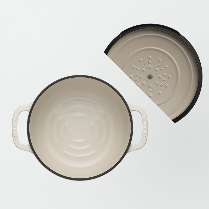 Vermicular バーミキュラ オーブンポット2 18cm セルフスタンディングリッド マットリネンベージュ OP2R18S-BG ◆送料無料◆ マットリネンベージュ