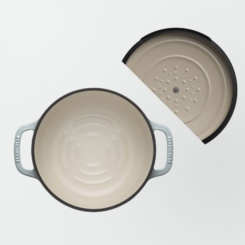 Vermicular バーミキュラ オーブンポット2 18cm セルフスタンディングリッド オイスターグレー OP2R18S-GY ◆送料無料◆ オイスターグレー