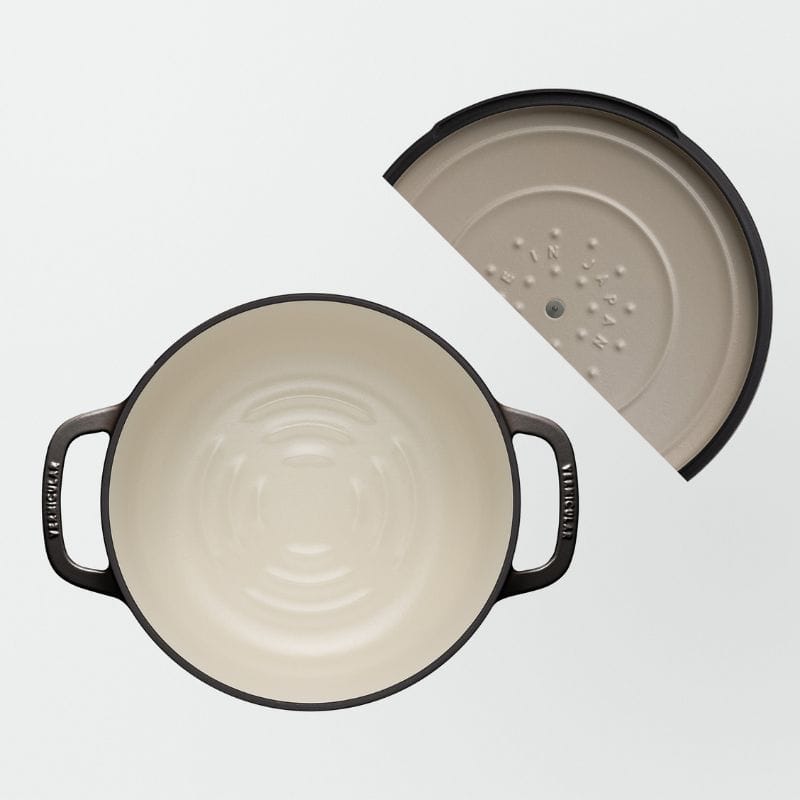 Vermicular バーミキュラ オーブンポット2 22cm セルフスタンディングリッド ヘーゼルナッツブラウン OP2R22S-BR ◆送料無料◆ ヘーゼルナッツブラウン