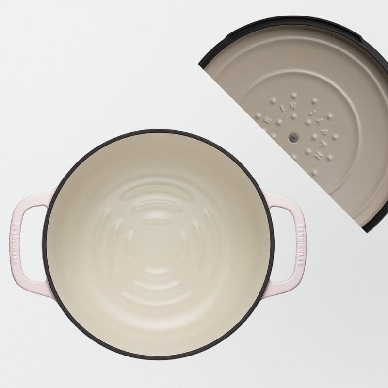 Vermicular バーミキュラ オーブンポット2 22cm 浅型 セルフスタンディングリッド マットクラウドピンク OP2S22S-PK ◆送料無料◆ マットクラウドピンク