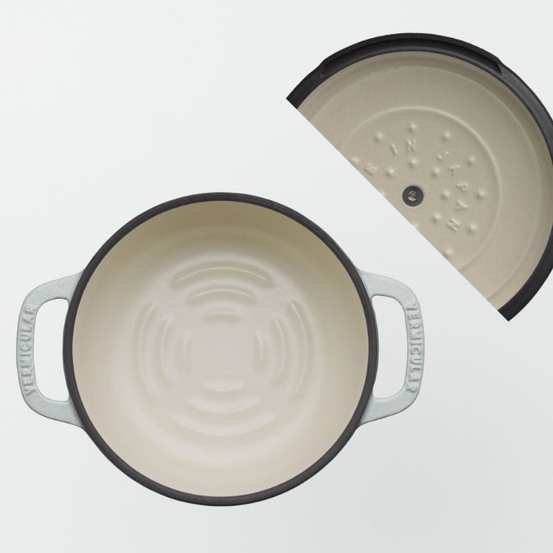 Vermicular バーミキュラ オーブンポット2 ミニ 14cm セルフスタンディングリッド オイスターグレー OP2R14S-GY ◆送料無料◆ オイスターグレー