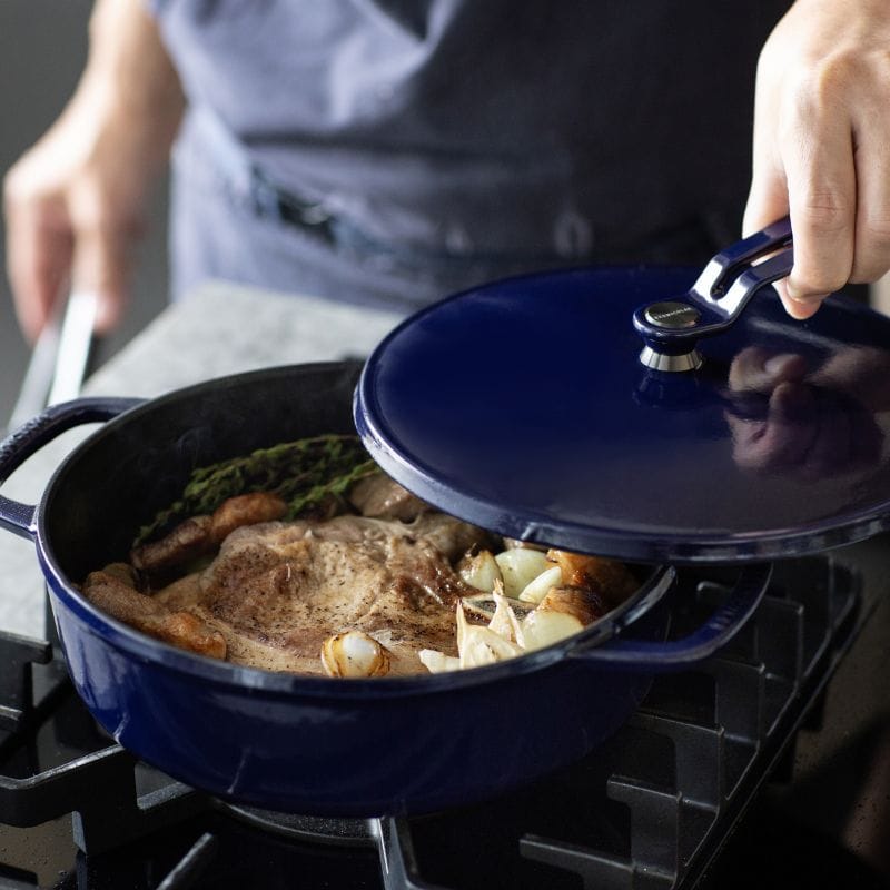 Vermicular バーミキュラ オーブンポット2 22cm 浅型 セルフスタンディングリッド マットクラウドピンク OP2S22S-PK ◆送料無料◆ マットクラウドピンク