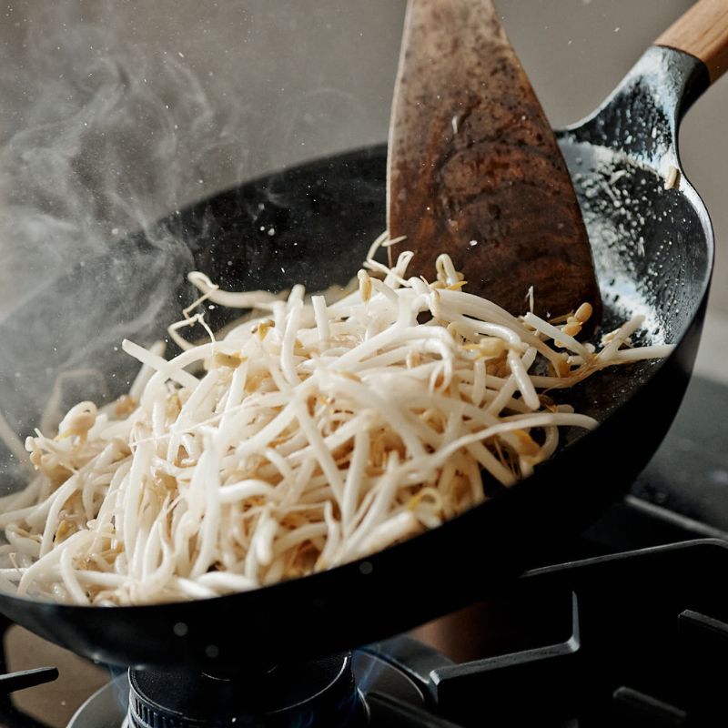 Vermicular バーミキュラ フライパン 28cm 深型 ハンドル材:オーク FP28D-OK ◆送料無料◆ 28cm深型