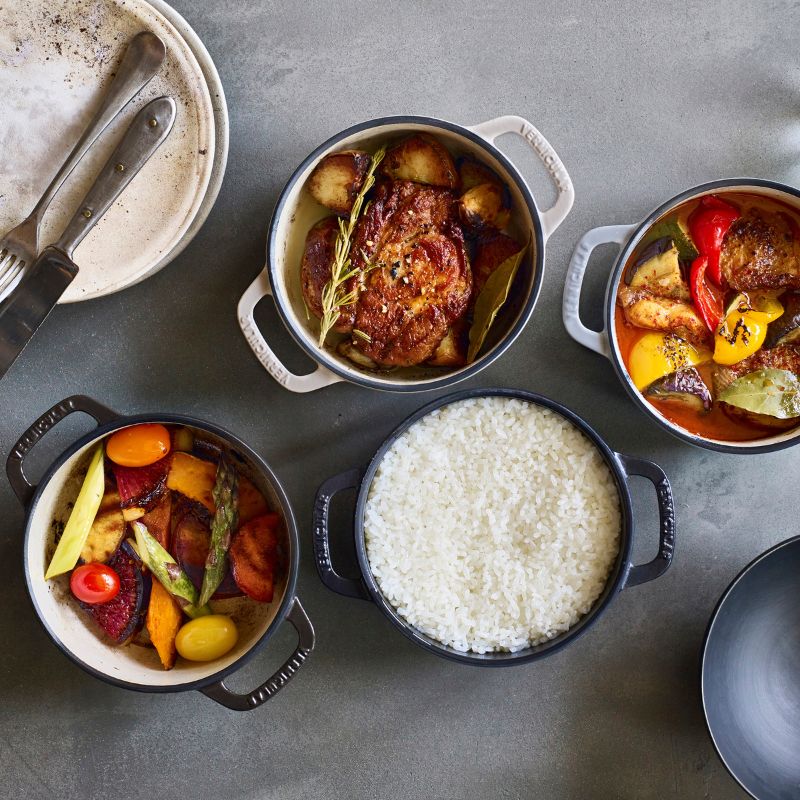 Vermicular バーミキュラ オーブンポット2 ミニ 14cm セルフスタンディングリッド マットリネンベージュ OP2R14S-BG ◆送料無料◆ マットリネンベージュ