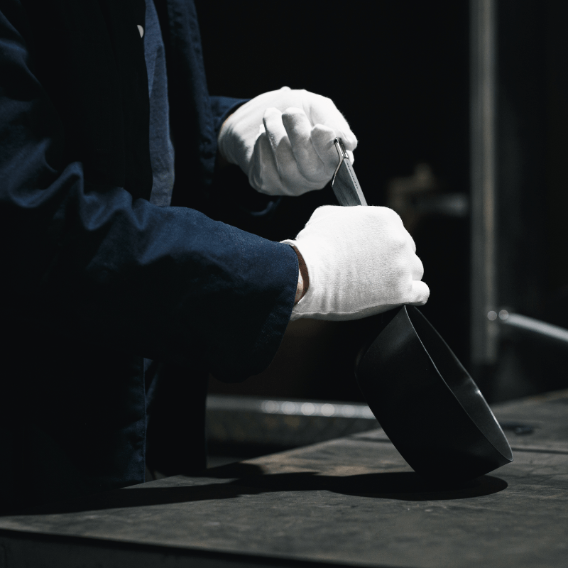 Vermicular バーミキュラ ユキヒラ 16cm マットブラック YH16-BK ◆送料無料◆ マットブラック 16cm