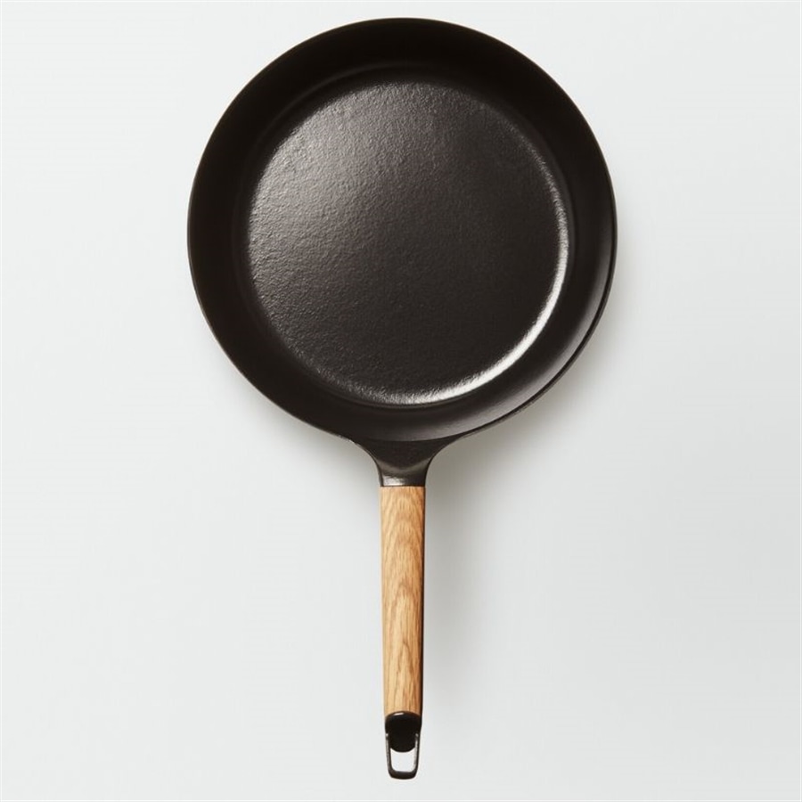 Vermicular バーミキュラ フライパン 28cm 深型 ハンドル材:オーク FP28D-OK ◆送料無料◆ 28cm深型