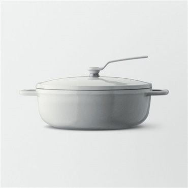 Vermicular バーミキュラ オーブンポット2 22cm 浅型 セルフスタンディングリッド シーソルトホワイト OP2S22S-WH ◆送料無料◆