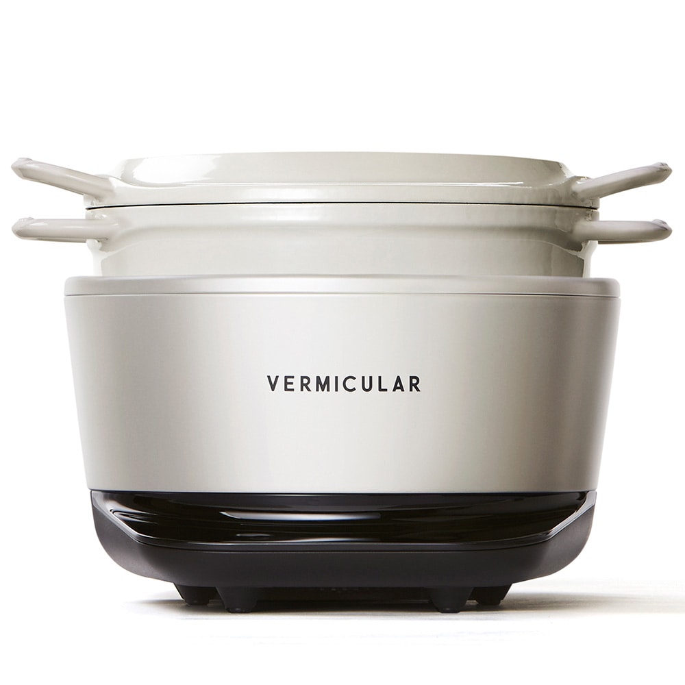 Vermicular バーミキュラ ライスポットミニ 3合炊き シーソルトホワイト RP19A-WH ◆送料無料◆