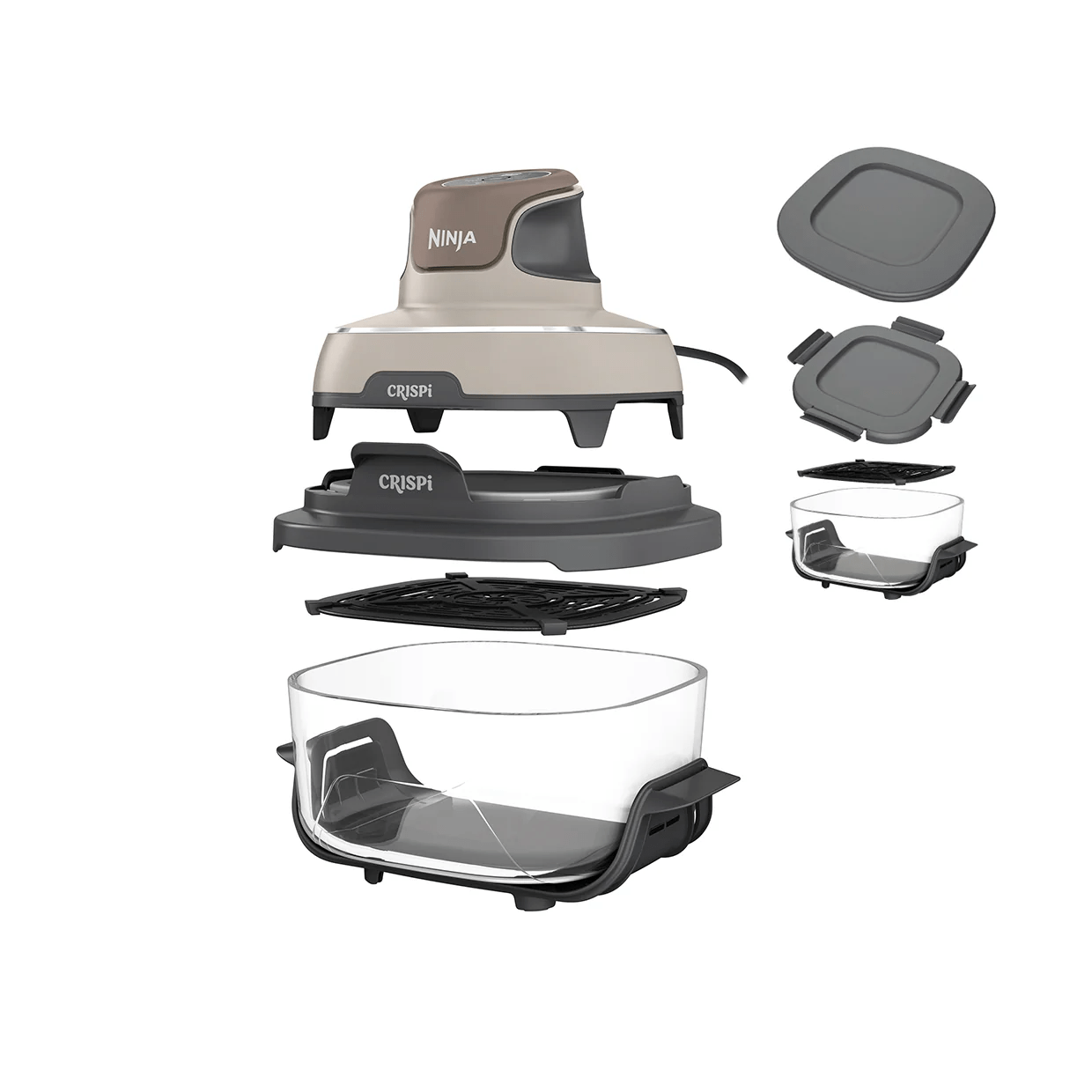 Ninja Crispi テーブルクッカー ベージュ ベージュ