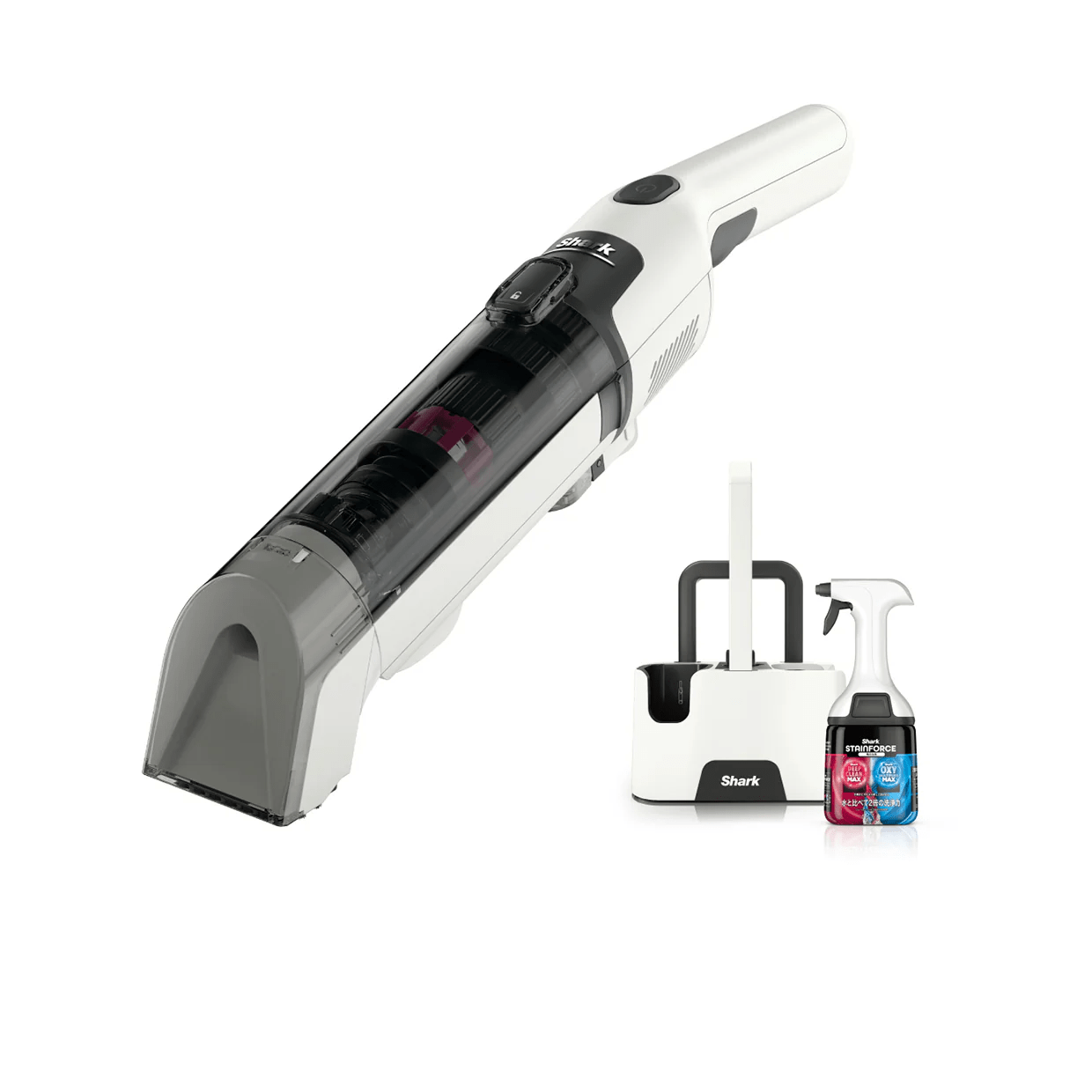 シャーク StainForce コードレスクリーナー HX100J ホワイト