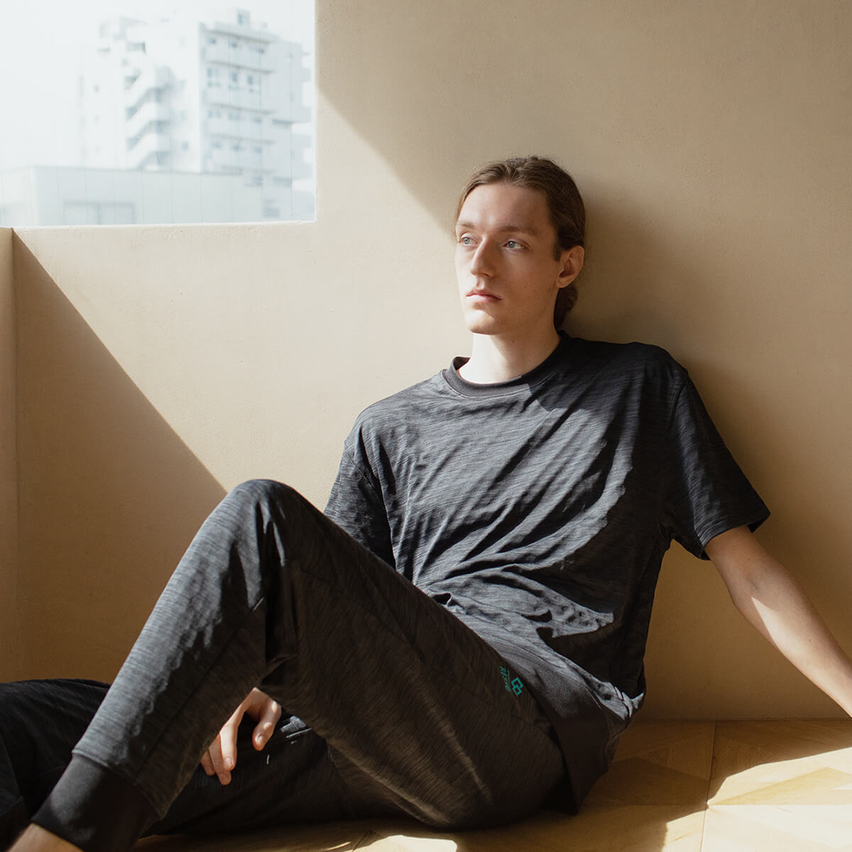 コラントッテRESNO MAGNE リカバリーウェアPLUS ショートスリーブ 杢グレー S