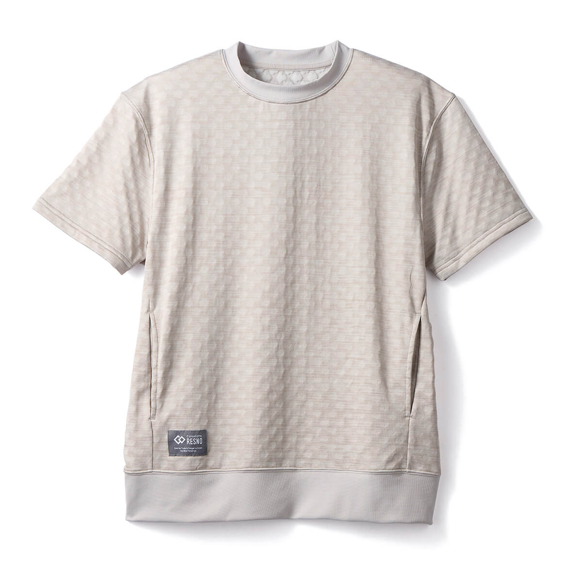 コラントッテRESNO MAGNE リカバリーウェアPLUS ショートスリーブ L 杢ベージュ L