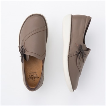 [ガーデンストーリー]サイドレーススリッポン 4E 124610 オーク 22.0cm