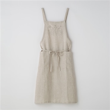 ≪SALE≫ベージュ フリーサイズ[ガーデンストーリー]おもてなしエプロン ASOF01