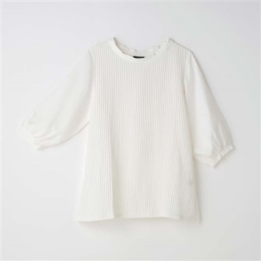 ≪SALE≫ホワイト フリーサイズ[ガーデンストーリー]ピンタックブラウス ASOF02