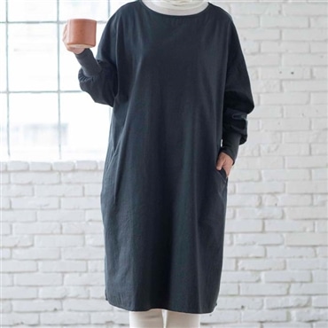 [ガーデンストーリー]割烹着 ASOF04 チャコール フリーサイズ