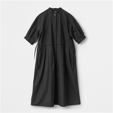 [ミスキョウコ]コードットオーガニック　3WAYシャツワンピース ASOF22 チャコール M-L(フリーサイズ)