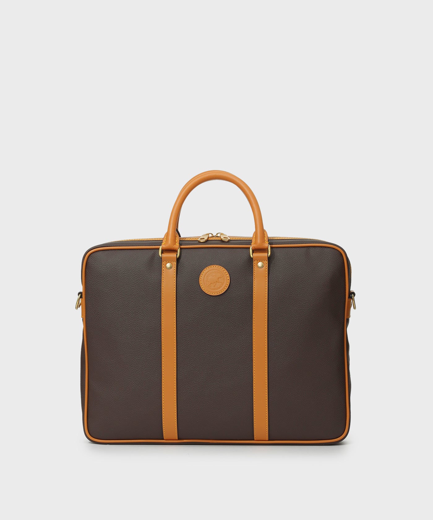 [HUNTING WORLD] レザーラックス[ブリーフケース 4824LLX]ダークブラウン6109130438