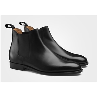 LAWRY (ローリー) 8695 シングルレザーソール BLACK CALF 050