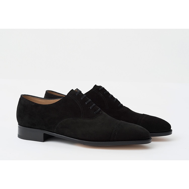 PHILIPII (フィリップII) 7000 シングルレザープレスティージソール BLACK SUEDE 060