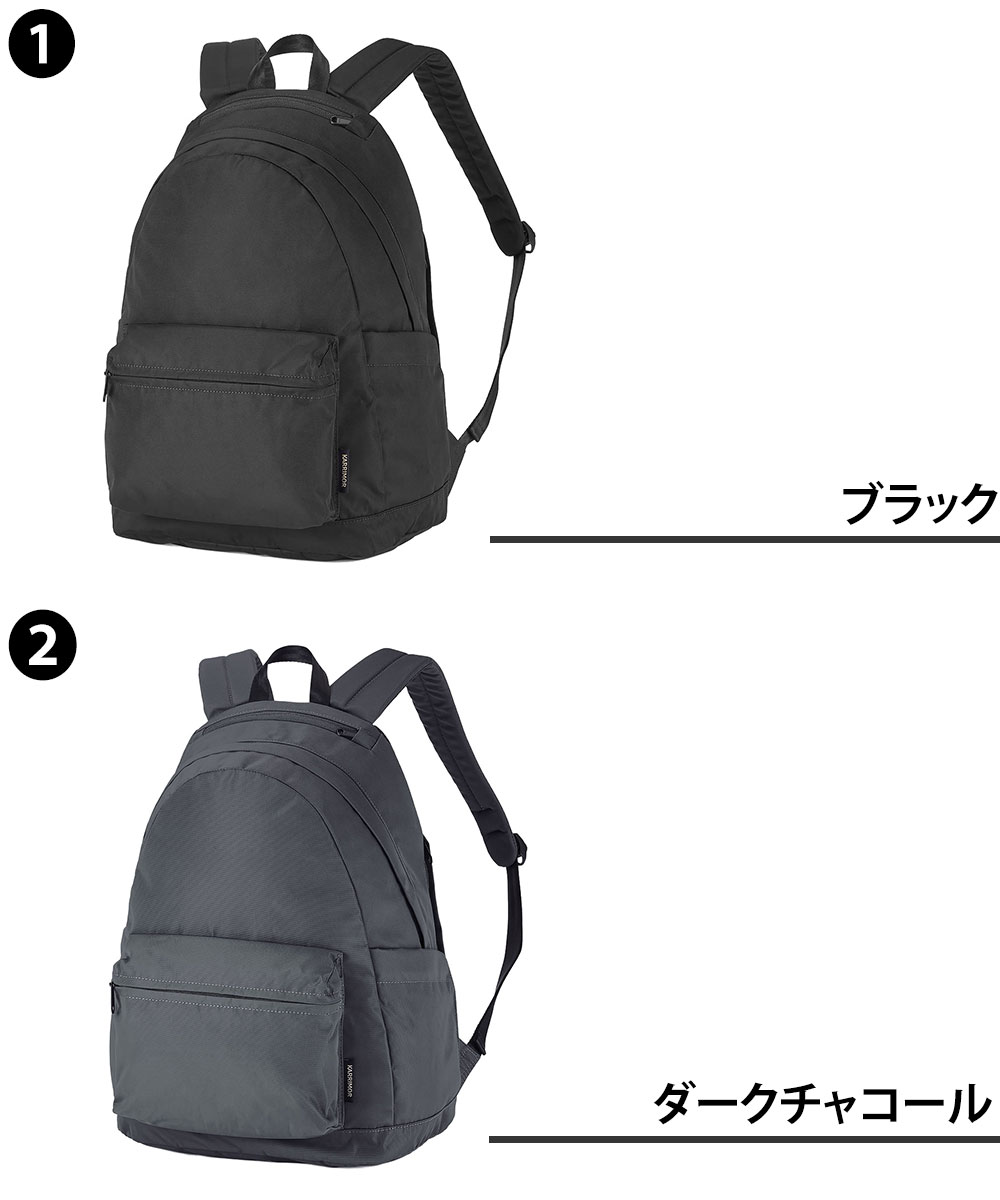 カリマー リュック バックパック デイパック 20L A4対応 14インチ PC収納 軽量 KARRIMOR Mデイパック20 1.ブラック -501269-9000 1.ブラック