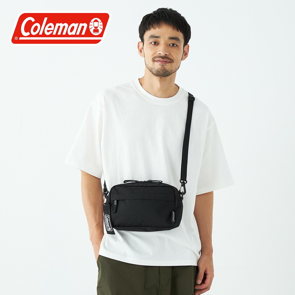 コールマン ショルダーバッグ 斜め掛け 横型 4L B6 軽量 サブバッグ Coleman ユニウォーカーポーチ メンズ レディース キッズ 誕生日プレゼント ギフト ラッピング無料 正規代理店 2.グレー -2234426 2.グレー