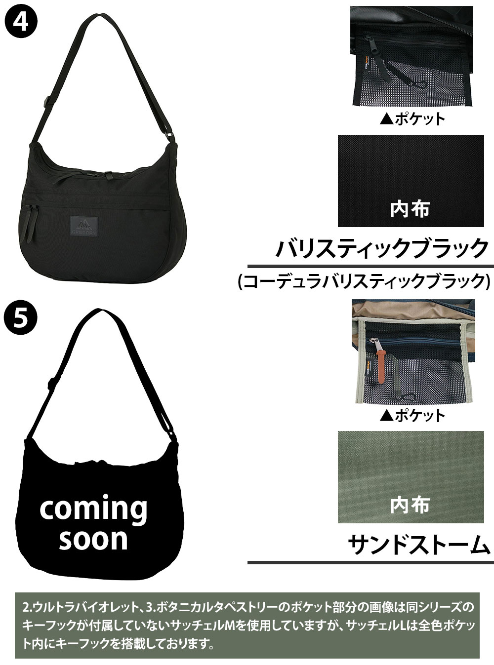 グレゴリー ショルダーバッグ 斜め掛け A4 B4 19L Lサイズ GREGORY クラシック サッチェルL 4.バリスティックブラック -190207133097 4.バリスティックブラック