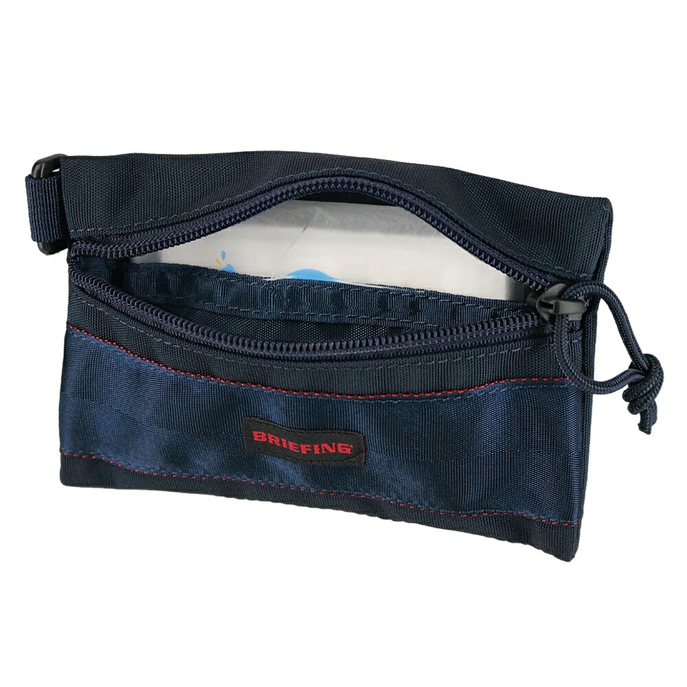 ブリーフィング ポーチ マルチポーチ 薄マチ 小物入れ ミニ BRIEFING モジュールウェア フラットポーチ(S)MW GEN2 BRA233A39 メンズ レディース 誕生日プレゼント ギフト ラッピング無料 正規代理店 2.ネイビー -076 2.ネイビー