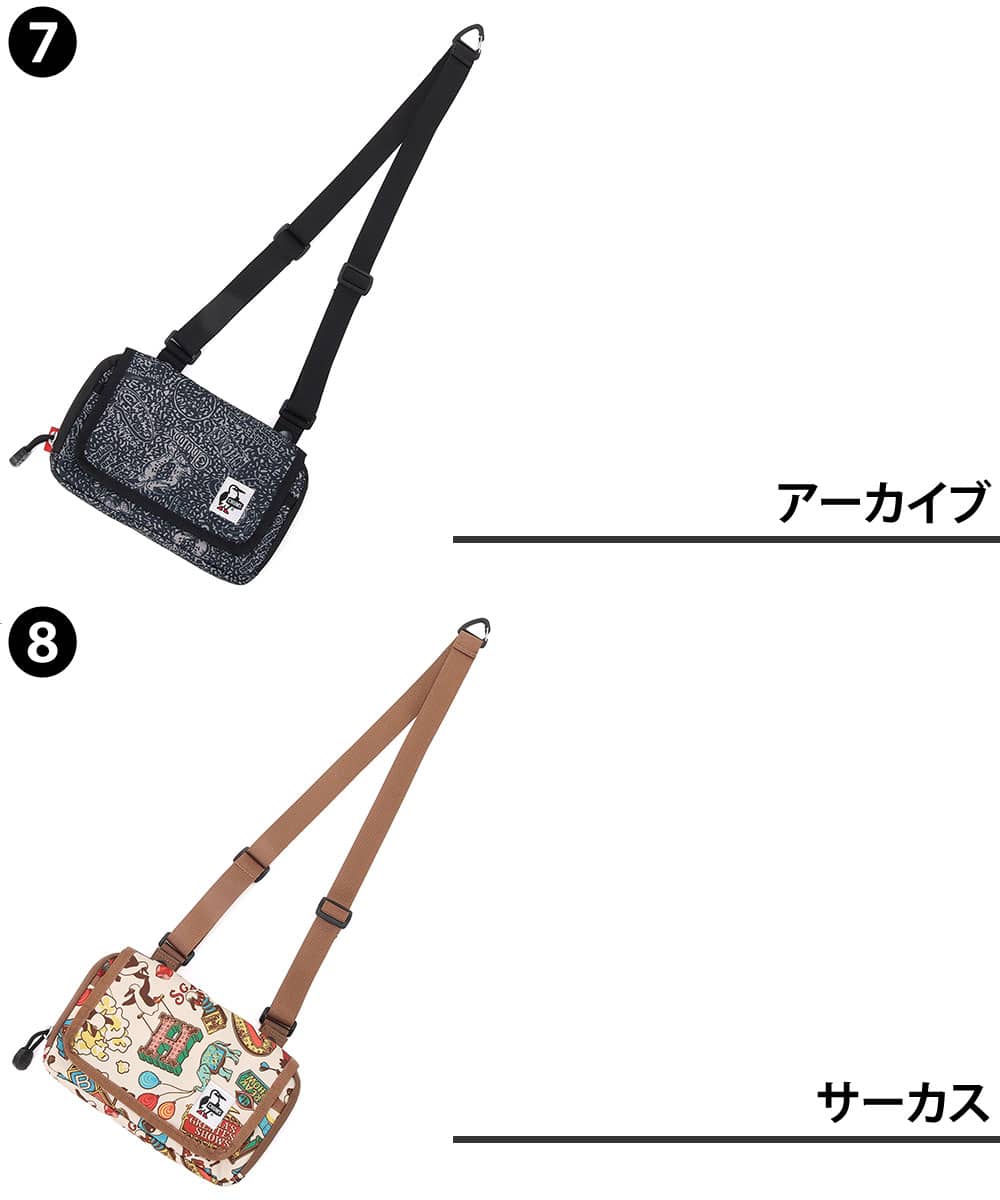 チャムス お財布ショルダー ショルダーバッグ 斜め掛け 2WAY CHUMS リサイクルウォレットショルダーポーチ CH60-4094 メンズ レディース キッズ 送料無料 誕生日プレゼント ギフト ラッピング無料 正規代理店 4.ピンク -604094r018 4.ピンク