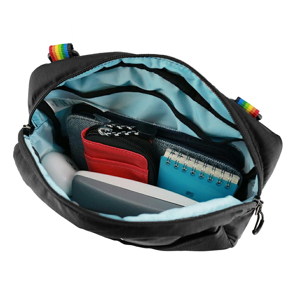 チャムス ショルダーバッグ 斜め掛け 2L B6 コンパクト CHUMS スプリングデールショルダーバッグ CH60-4101 メンズ レディース キッズ 誕生日プレゼント ギフト ラッピング無料 正規代理店 2.ブラックxホワイト -604101k071 2.ブラックxホワイト