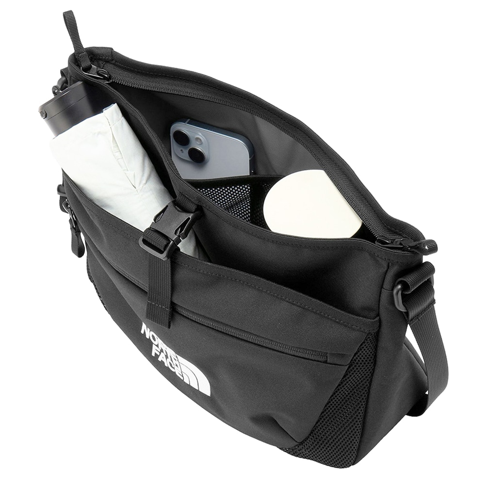 ノースフェイス バッグ ショルダーバッグ 斜め掛け 8L A5 コンパクト THE NORTH FACE リープショルダー NM72600 1.ブラック -nm72601k 1.ブラック