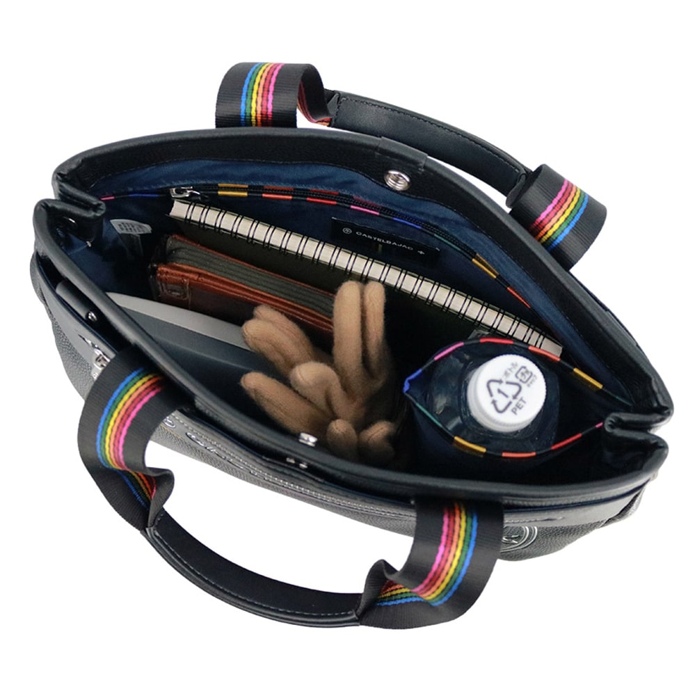 カステルバジャック バッグ ドライビングトートバッグ 2WAY ショルダーバッグ CASTELBAJAC ジューン B5サイズ 28571 メンズ レディース 送料無料 誕生日プレゼント ギフト ラッピング無料 正規代理店 3.オレンジ -org 3.オレンジ