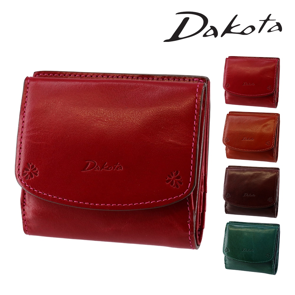 [ダコタ] 二つ折り財布 本革 バンビーナ ダコタ 二つ折り財布 本革 Dakota バンビーナ2 30843 1.ピンク -32(1