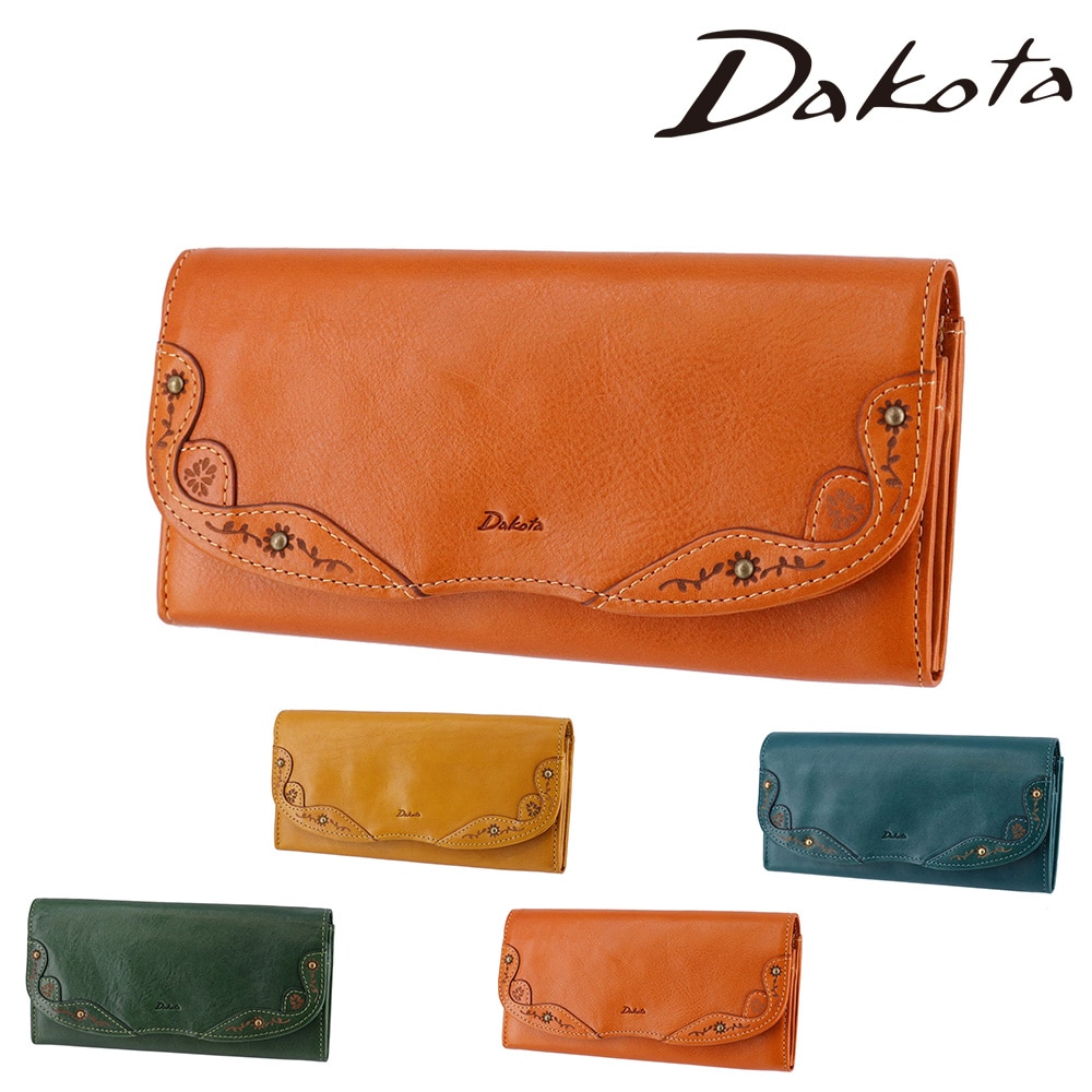 ダコタ Dakota マーゴット 長財布 31602 1.オレンジ -34(1.オレンジ): Newbag Wakamatsu｜JAL  Mall｜マイルがたまる・つかえる ショッピングモール