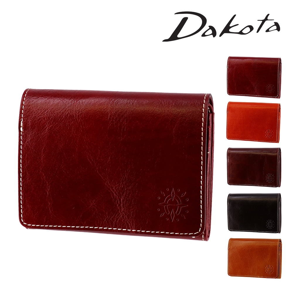 ダコタ 二つ折り財布 本革 Dakota フォンス2 31801 1.レッド -30(1