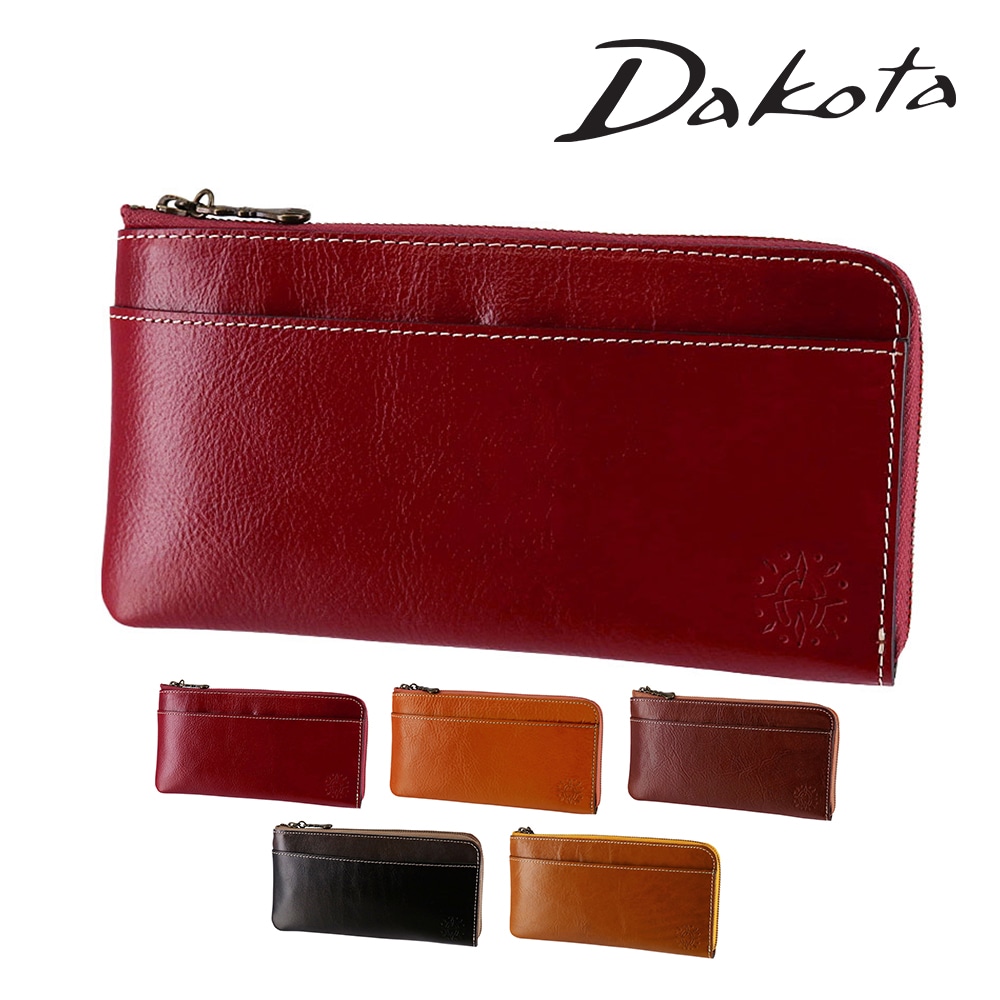 ダコタ 長財布 L字ファスナー 本革 Dakota フォンス2 31807 1.レッド