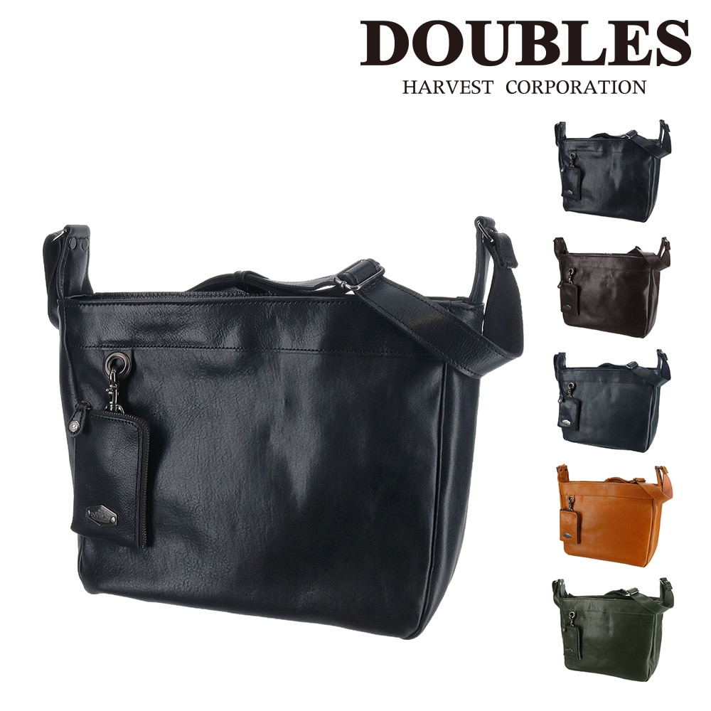 ダブルス DOUBLES ショルダーバッグ bpt7297 1.ブラック 10xblk(1.ブラック): Newbag Wakamatsu｜JAL  Mall｜マイルがたまる・つかえる ショッピングモール