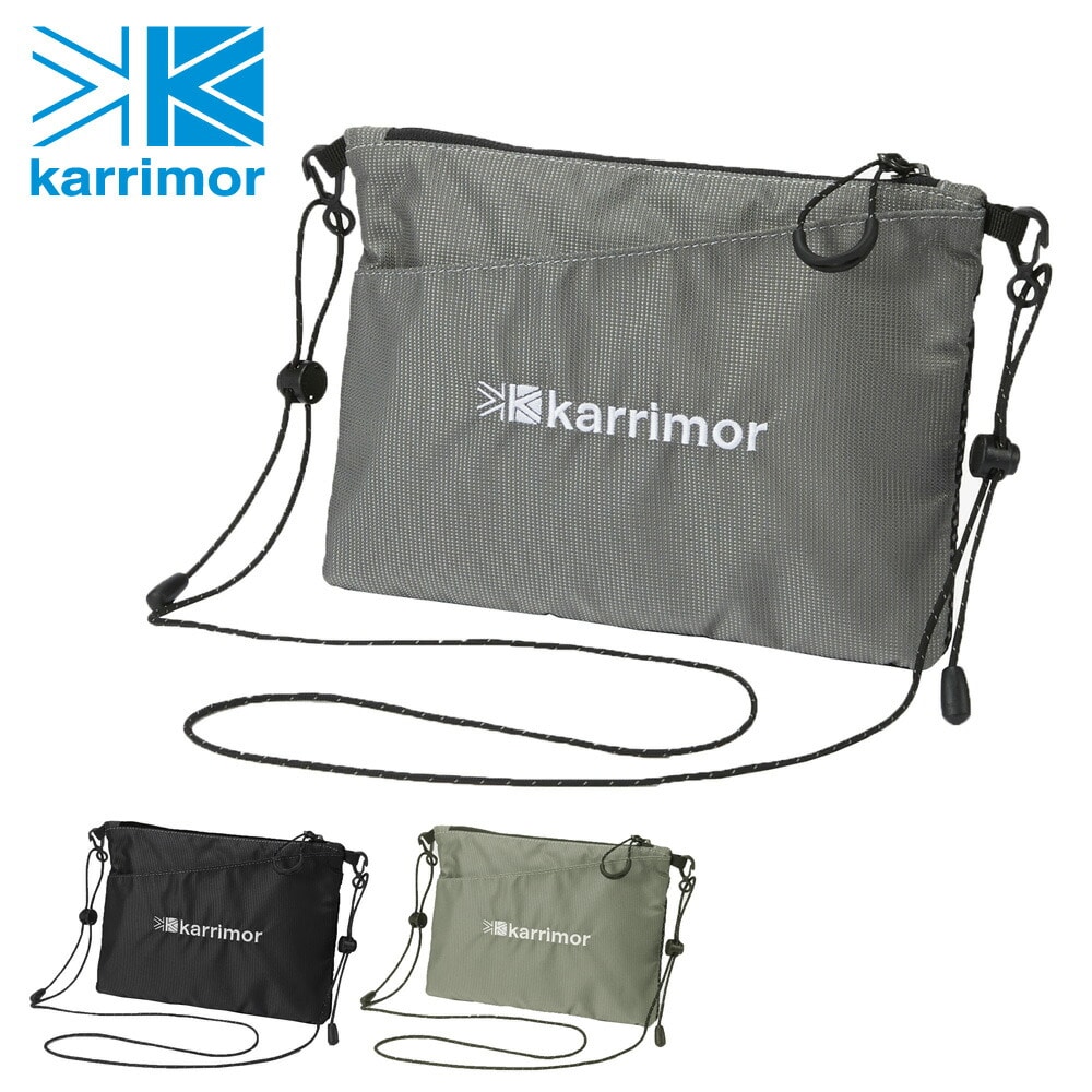 カリマー karrimor デュアルサコッシュ dual sacoche ショルダーバッグ 1.ブラック 99x661137(1.ブラック):  Newbag Wakamatsu｜JAL Mall｜マイルがたまる・つかえる ショッピングモール