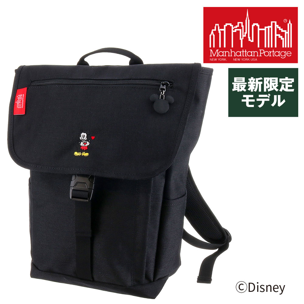 マンハッタンポーテージ Manhattan Portage mic22 mp1220jrmic22 リュックサック デイパック ミッキーマウス  ディズニー(ブラック): Newbag Wakamatsu｜JAL Mall｜マイルがたまる・つかえる ショッピングモール