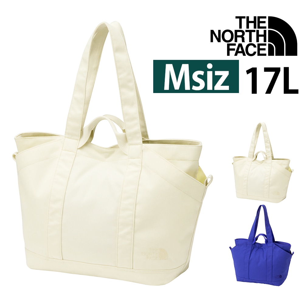   ホワイト トートバッグ　新品　未使用品 ノースフェイス トートバッグ 17L B4 THE NORTH FACE サニーサイド