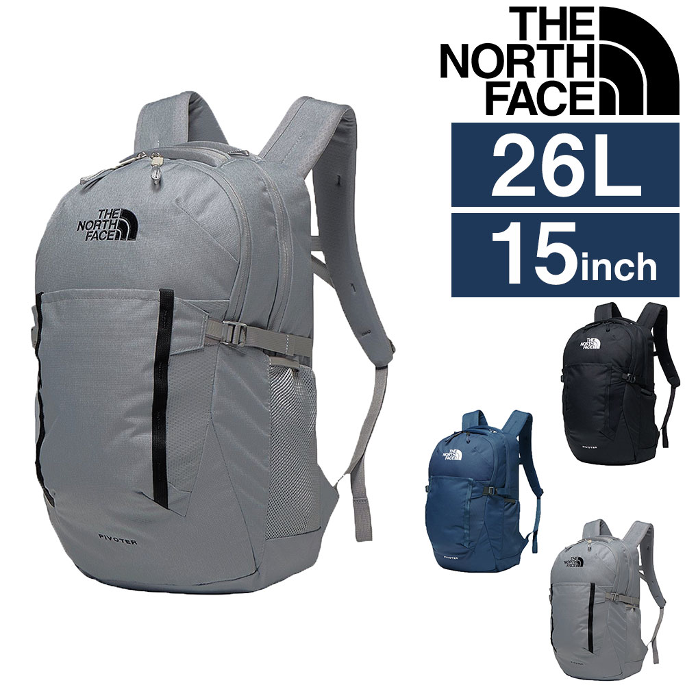 ノースフェイス THE NORTH FACE リュックサック デイパック ピボター Pivoter 1.ブラック -nm82461k(1.ブラック):  Newbag Wakamatsu｜JAL Mall｜マイルがたまる・つかえる ショッピングモール