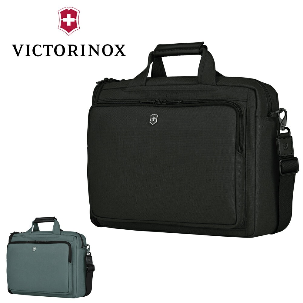 ビクトリノックス VICTORINOX ワークス ビジネス Werks Business 2wayビジネスバッグ 1.ブラック 99x607237  (697200)(1.ブラック): Newbag Wakamatsu｜JAL Mall｜マイルがたまる・つかえる ショッピングモール