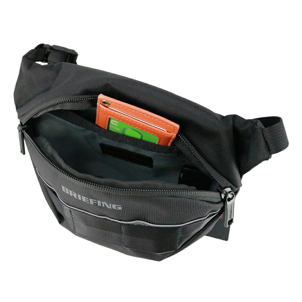 ブリーフィング バッグ ショルダーバッグ 斜め掛け ミニ A6 BRIEFING MFC クロスボディバッグ Sサイズ BRA253L40 メンズ ブラック -010 ブラック