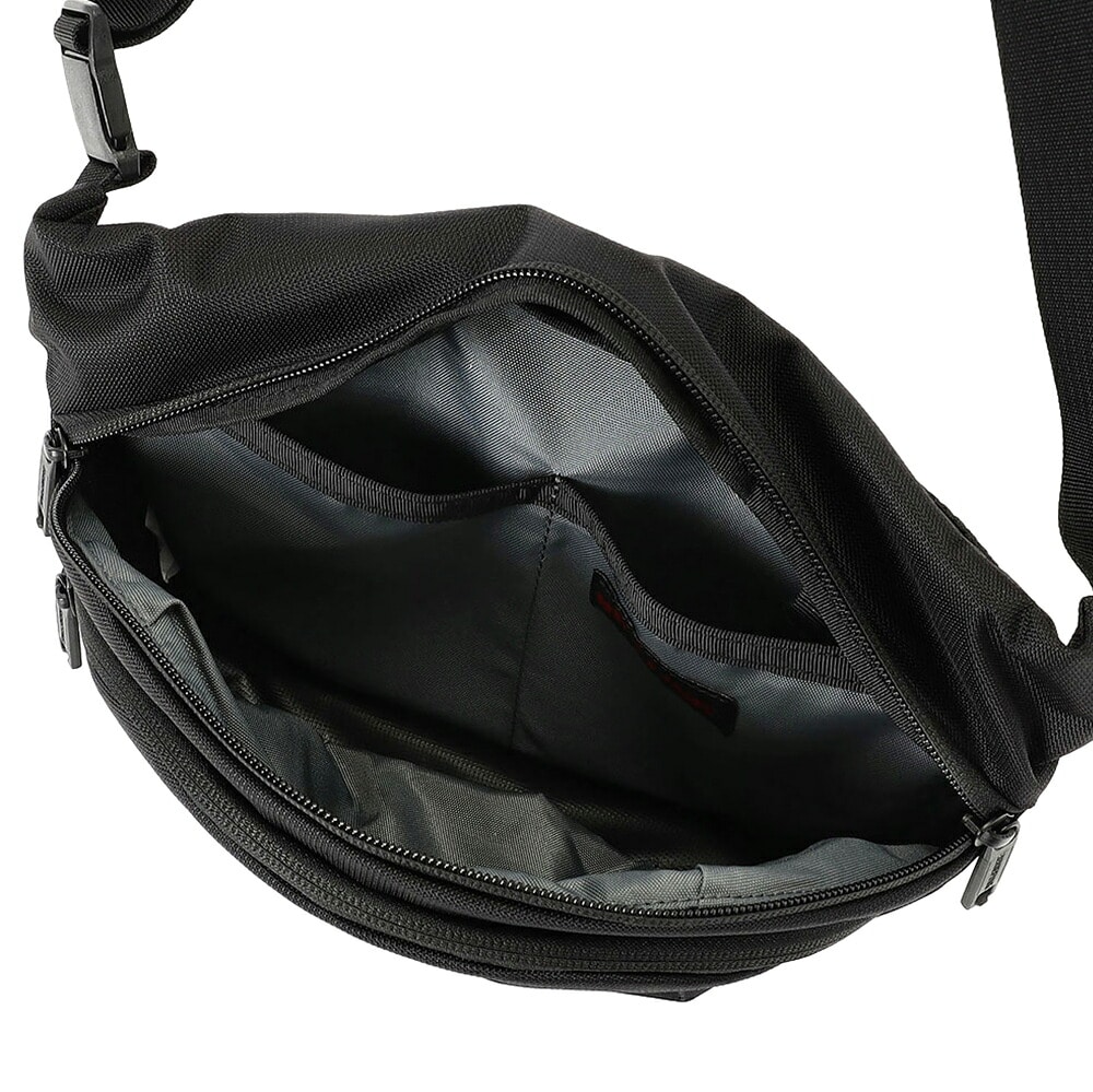 ブリーフィング バッグ ショルダーバッグ 斜め掛け ミニ B6 BRIEFING MFC クロスボディバッグ Mサイズ BRA253L41 メンズ ブラック -010 ブラック