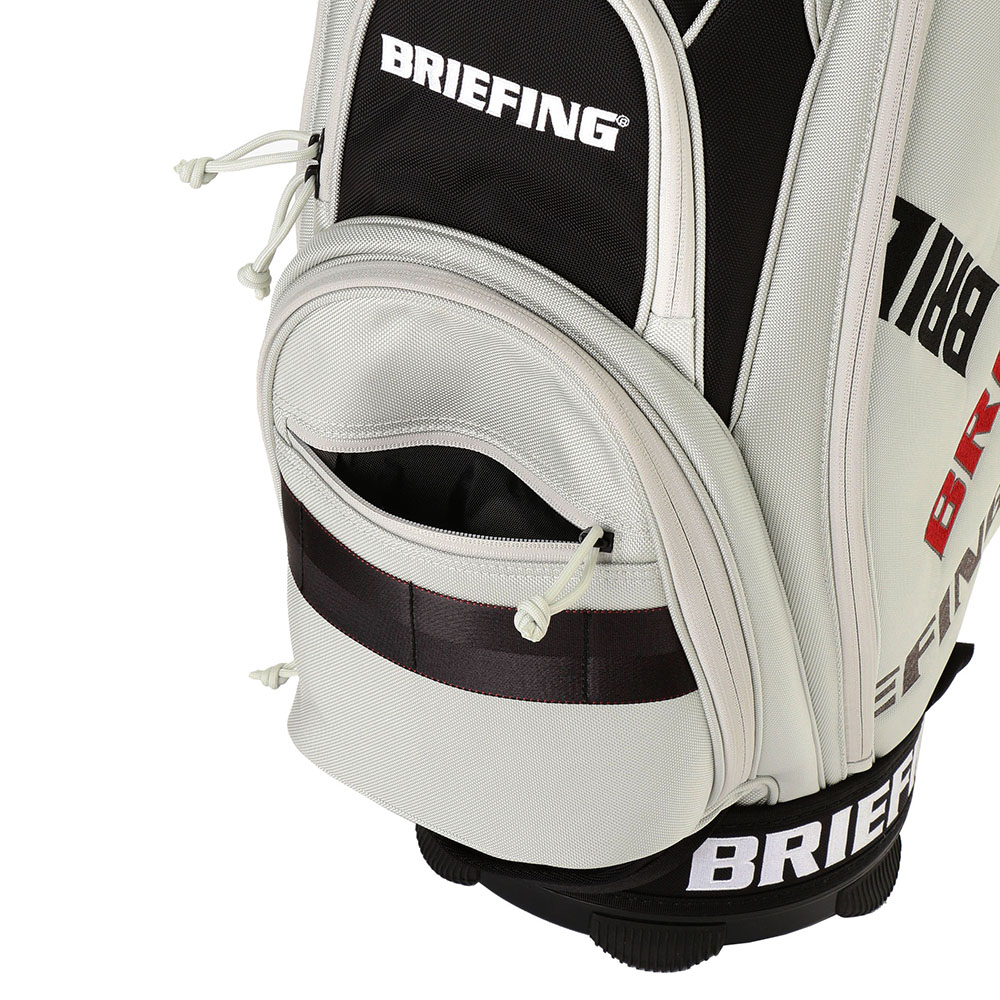BRIEFING GOLF CR-3 ホワイト Amazon.co.jp: [ブリーフィング] ゴルフ キャディバッグ ゴルフバッグ