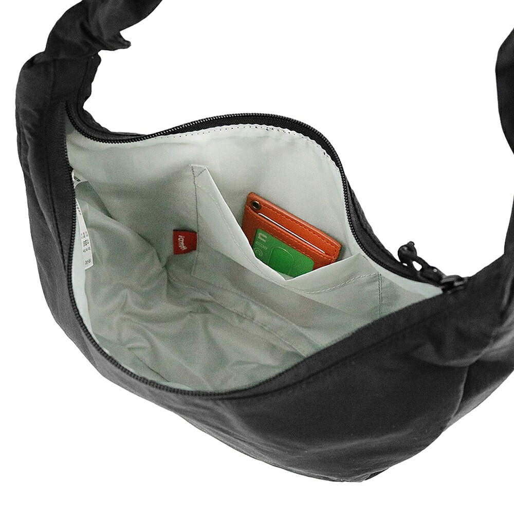 チャムス ショルダーバッグ 斜め掛け 3L A5 コンパクト CHUMS ウェービーストラップミニバナナショルダーバッグ CH60-4142 メンズ レディース キッズ 誕生日プレゼント ギフト ラッピング無料 正規代理店 1.ブラック -604142k001 1.ブラック